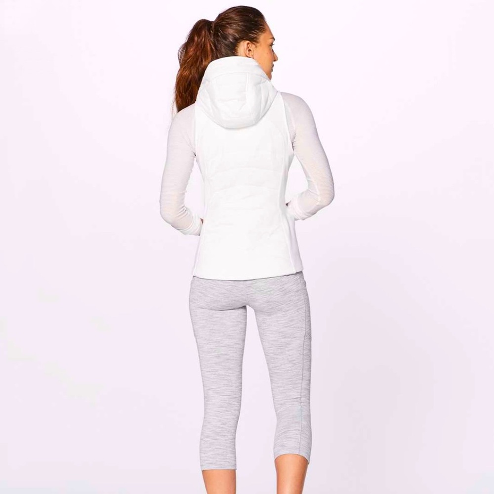 Lululemon Another Mile Vest, EUC, Size 6 - White